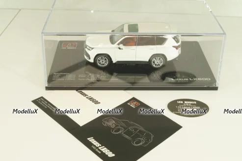 Lexus LX600 2022, White, LCD43013WH, LCD 1:43