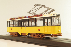 RET Serie 471–570 (Allan/Beijnes/Werkspoor) 1931, tram, yellow/white, Trains of the World, Atlas 1:87