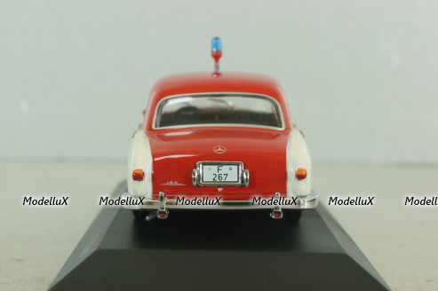 Mercedes 180 A Ponton (W180) fire engine 1956, 430033190, Minichamps 1:43 уценка!