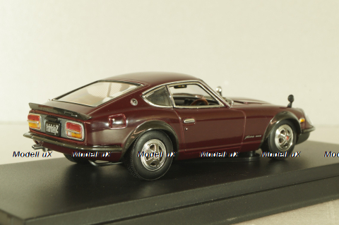 Nissan Fairlady 240 ZG 1971, maroon, 03162MM, Kyosho 1:43