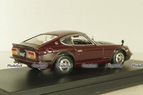 Nissan Fairlady 240 ZG 1971, maroon, 03162MM, Kyosho 1:43