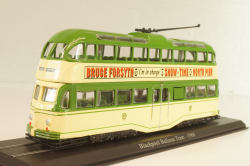 Blackpool Balloon Tram 1960, green/beige, 4648101, Atlas 1:87