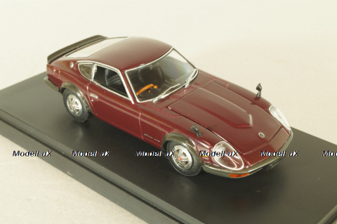 Nissan Fairlady 240 ZG 1971, maroon, 03162MM, Kyosho 1:43