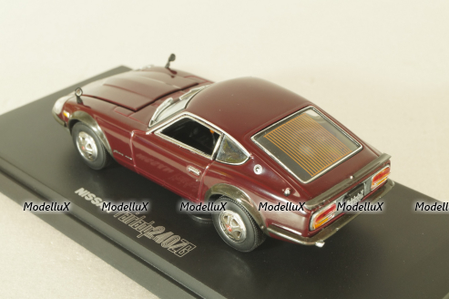 Nissan Fairlady 240 ZG 1971, maroon, 03162MM, Kyosho 1:43
