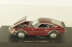 Nissan Fairlady 240 ZG 1971, maroon, 03162MM, Kyosho 1:43