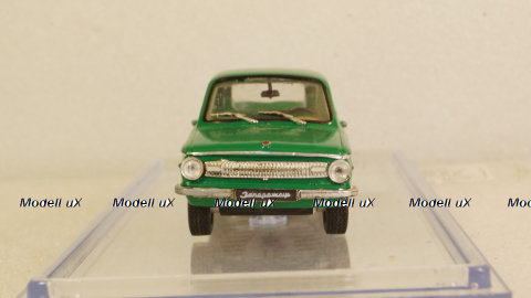 Заз-965 пикап, зеленый, Алник43 1:43