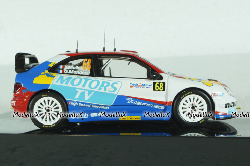 Citroen Xsara WRC Rallye Frankreich 2010 St.Nr.68 Muller/Mondesir, RAM446, IXO 1:43