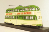 Blackpool Balloon Tram 1960, green/beige, 4648101, Atlas 1:87