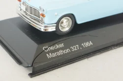 Checker Marathon 327 1964, blue, Whitebox 1:43