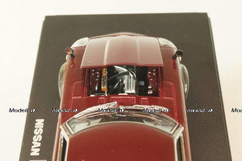 Nissan Fairlady 240 ZG 1971, maroon, 03162MM, Kyosho 1:43