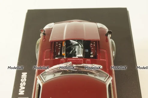 Nissan Fairlady 240 ZG 1971, maroon, 03162MM, Kyosho 1:43