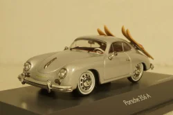 Porsche 356 A Wasserski silver, Schuco 1:43