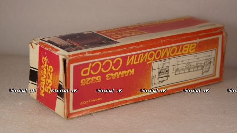 Камаз 5325 бортовой оранжевый/синий, Арек 1:43 