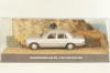 Mercedes-Benz 450 SEL (W116) 1974, from movie "For your eyes only" 1981, silver, James Bond Modellauto Collection #120, Altaya 1:43
