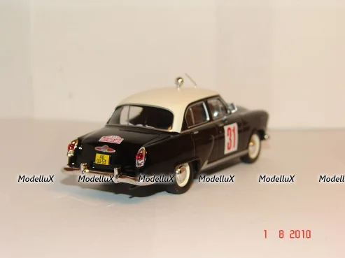 Porsche 356 A Wasserski silver, Schuco 1:43