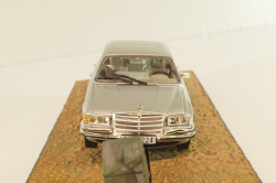 Mercedes-Benz 450 SEL (W116) 1974, from movie "For your eyes only" 1981, silver, James Bond Modellauto Collection #120, Altaya 1:43