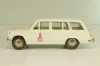 Ваз-2102 А11, бело-серый, Олимпиада 80,  апрель 19..г., Тантал/Радон 1:43