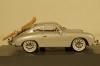 Porsche 356 A Wasserski silver, Schuco 1:43
