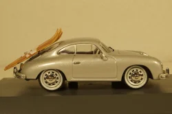 Porsche 356 A Wasserski silver, Schuco 1:43