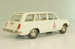 Ваз-2102 А11, бело-серый, Олимпиада 80,  апрель 19..г., Тантал/Радон 1:43