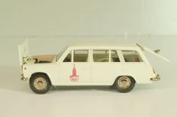 Ваз-2102 А11, бело-серый, Олимпиада 80,  апрель 19..г., Тантал/Радон 1:43