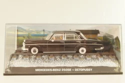 Mercedes-Benz 250 SE (W111) 1967, from movie "Octopussy" 1983, black, James Bond Modellauto Collection #23, 1:43