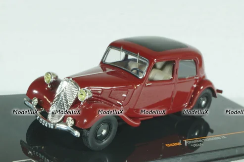 Citroen Traction 7A 1934, red, CLC265, IXO 1:43
