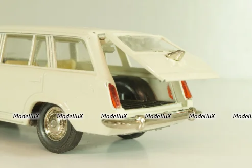 Ваз-2102 А11, бело-серый, Олимпиада 80,  апрель 19..г., Тантал/Радон 1:43