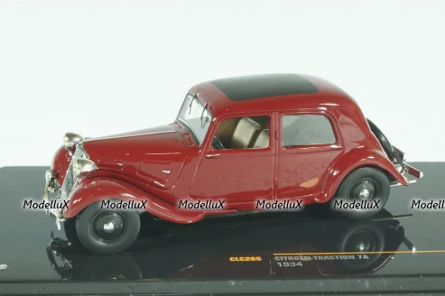 Citroen Traction 7A 1934, red, CLC265, IXO 1:43