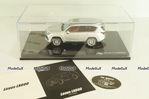Lexus LX600 2022, silver, LCD43013SI, LCD 1:43