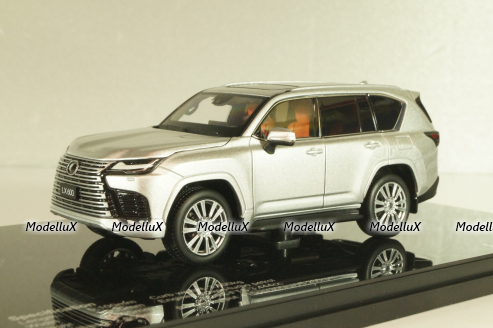 Lexus LX600 2022, silver, LCD43013SI, LCD 1:43