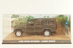 Land Rover Defender 110 from movie "Casino Royale" 2006, grey, James Bond Modellauto Collection #85, Altaya 1:43