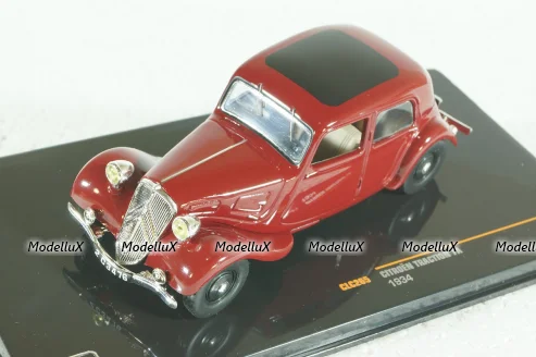 Citroen Traction 7A 1934, red, CLC265, IXO 1:43