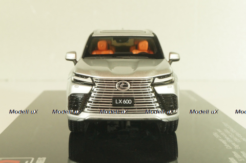 Lexus LX600 2022, silver, LCD43013SI, LCD 1:43