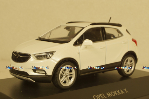 Opel Mokka X, abalone white, iScale 1:43