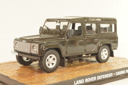 Land Rover Defender 110 from movie "Casino Royale" 2006, grey, James Bond Modellauto Collection #85, Altaya 1:43
