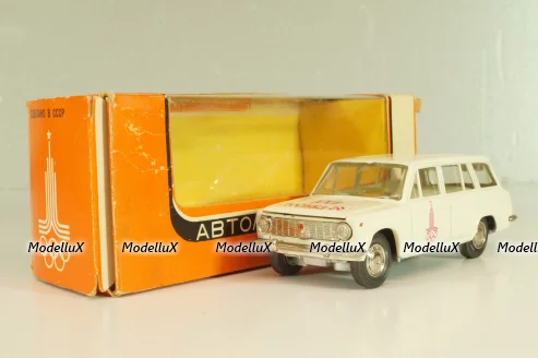 Ваз-2102 А11, кремовый, Олимпиада 80, Тантал/Радон 1:43