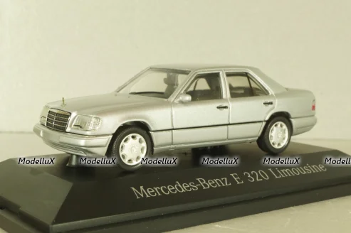 Mercedes-Benz E 320 limousine  (W124), silver, 070072, Herpa 1:43