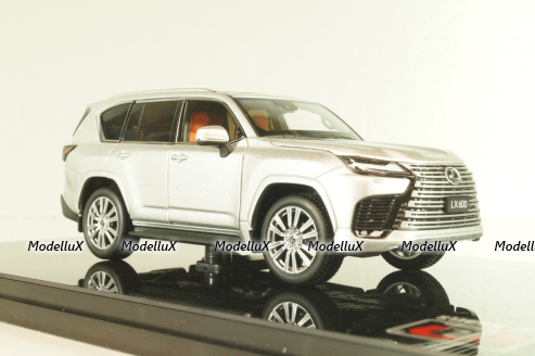 Lexus LX600 2022, silver, LCD43013SI, LCD 1:43