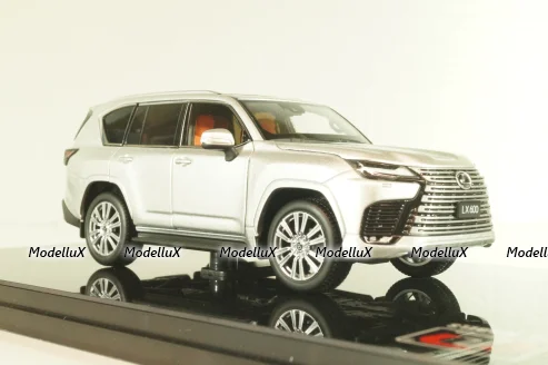 Lexus LX600 2022, silver, LCD43013SI, LCD 1:43