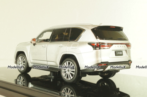 Lexus LX600 2022, silver, LCD43013SI, LCD 1:43