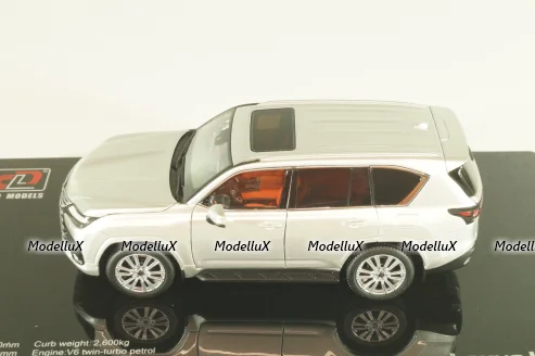 Lexus LX600 2022, silver, LCD43013SI, LCD 1:43