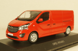 Opel Vivaro B Van, Magma red, 2015, iScale 1:43