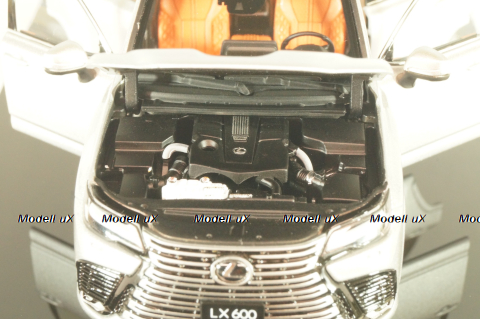 Lexus LX600 2022, silver, LCD43013SI, LCD 1:43