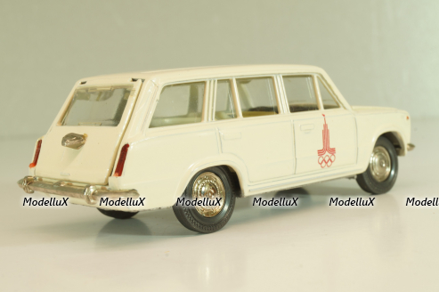 Ваз-2102 А11, кремовый, Олимпиада 80, Тантал/Радон 1:43