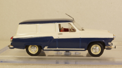 Газ-21 грузовой фургон сине/белый, Алник43 1:43