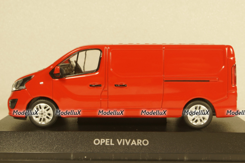 Opel Vivaro B Van, Magma red, 2015, iScale 1:43