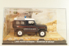Land Rover Defender 90 Carabinieri from movie "Quantum of solace" 2008, blue, James Bond Modellauto Collection #65, Altaya 1:43