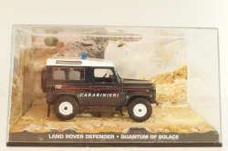 Land Rover Defender 90 Carabinieri from movie "Quantum of solace" 2008, blue, James Bond Modellauto Collection #65, Altaya 1:43