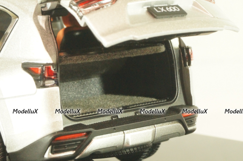 Lexus LX600 2022, silver, LCD43013SI, LCD 1:43
